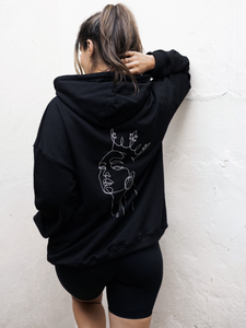 NIKITA Oversized Hoodie Onyx