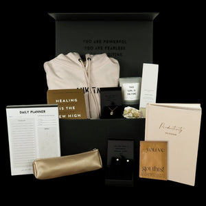 NEW BEGINNINGS LUXURY GIFT BOX HAMPER - GIFT FOR WOMEN - NEW JOB GIFT - NEW HOME GIFT - CHRISTMAS GIFT