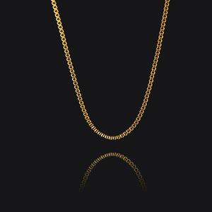 Box chain necklace - gold chain for women - dainty gold necklace