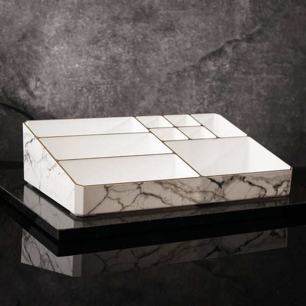 PRE-OWNED Marble Makeup Organiser - 3 colours