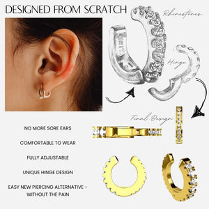 Designed from scratch - NIKITA adjustable ear cuff