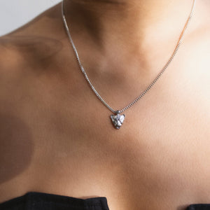 NIKITA 'I am Courageous' lioness pendant necklace for women with a quality stainless steel base and delicate chain. Ideal mother day gift or birthday gift for her.