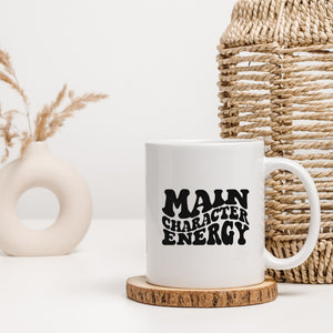 'Main Character Energy' Mug - coffee mug - gift for her - secret santa gift