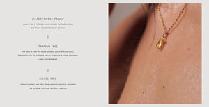 NAYLA Pearl Resin Ring - Gold
