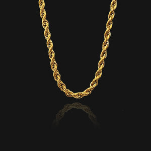 Twist Rope Chain Necklace Gold NIKITA Jewellery
