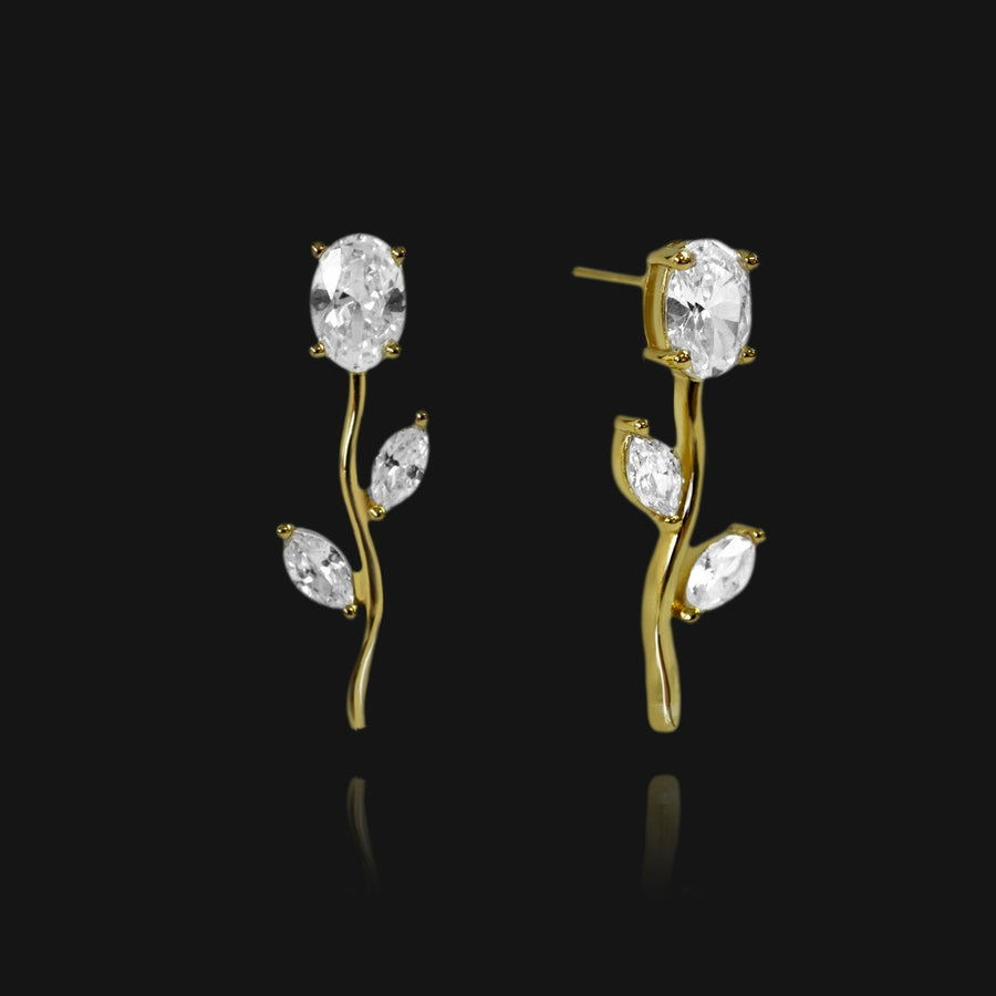 Nicolina Earrings - Gold/Silver main image 0