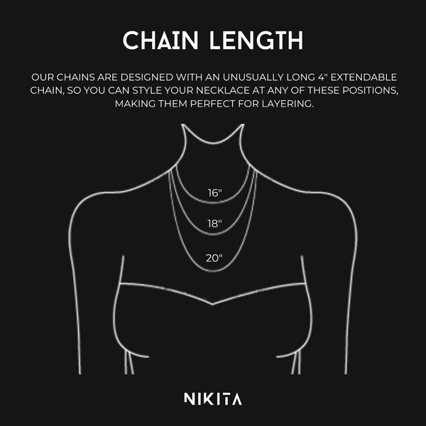 NIKITA flat snake chain necklace. A waterproof, 18k gold plated quality chain, with a hypoallergenic stainless steel base. Every day jewellery gift for her.